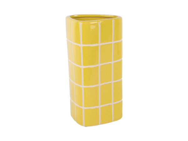 Vaas Retro Tiles M geel