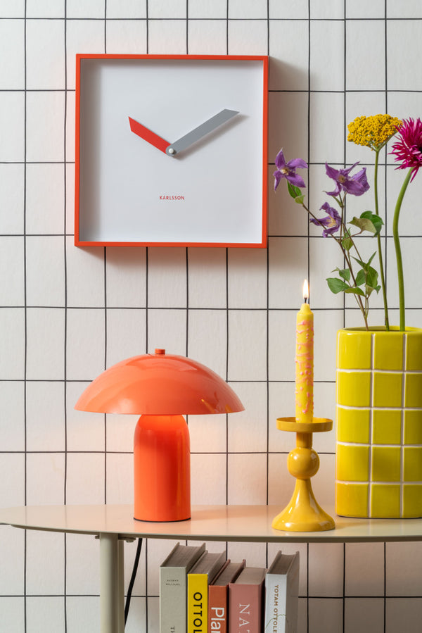 Vaas Retro Tiles M geel