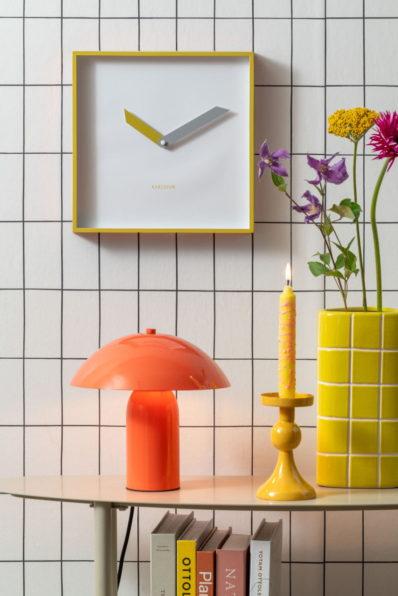Vaas Retro Tiles M geel