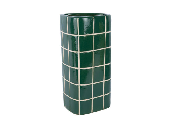 Vaas Retro Tiles L groen