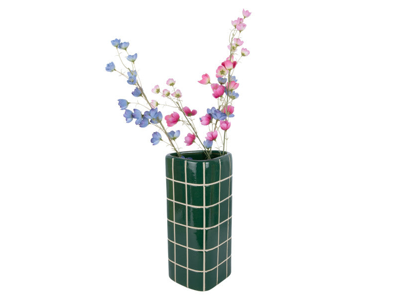 Vaas Retro Tiles L groen