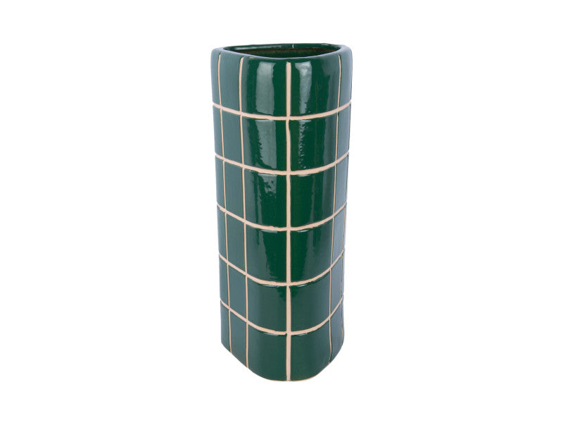 Vaas Retro Tiles L groen