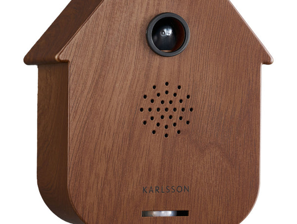 Soundbox Modern Cuckoo donker hout