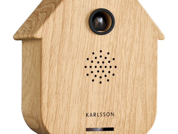 Soundbox Modern Cuckoo licht hout