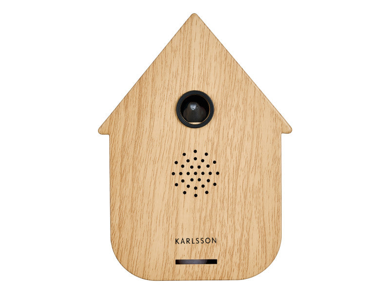 Soundbox Modern Cuckoo licht hout