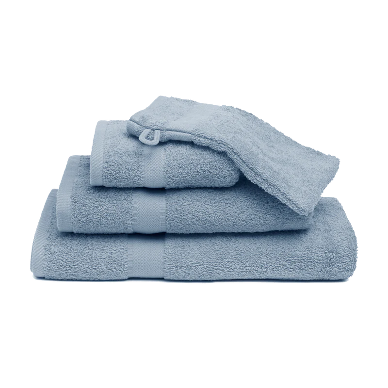 Prestige plain new Dusty blue 114 towel 60x110