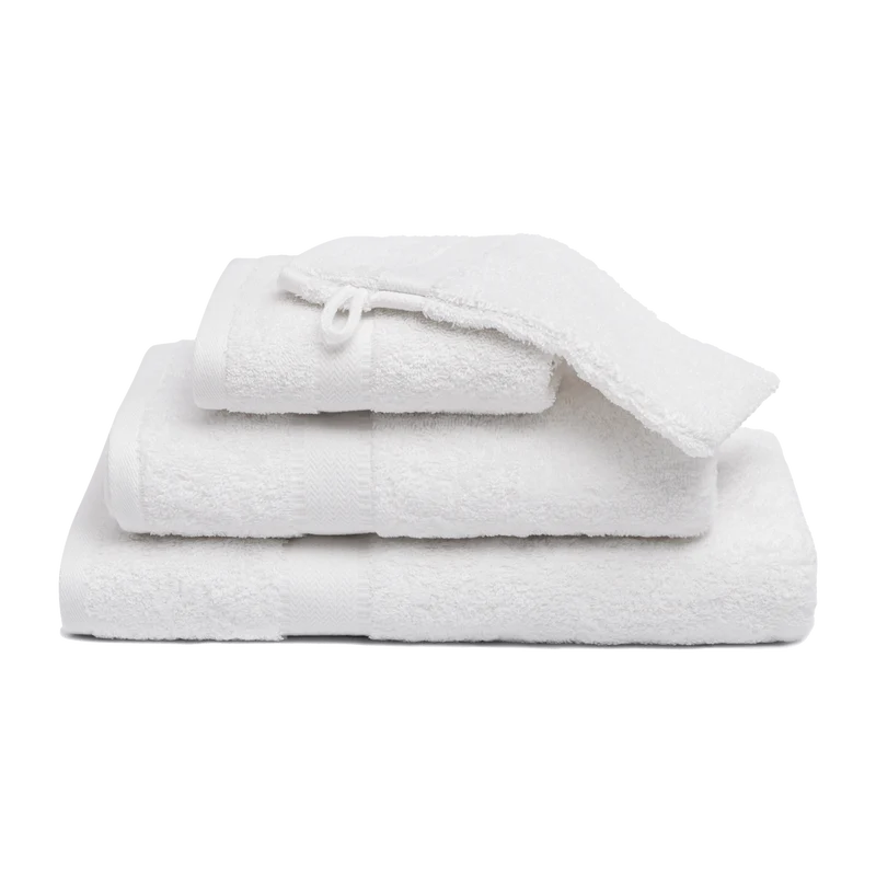 Prestige plain new White 90 guesttowel 40x60