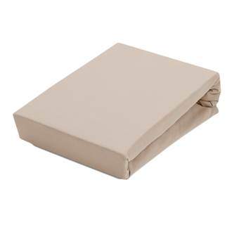 Jersey fitted sheet linen 028 Lits-jumeaux 180x220
