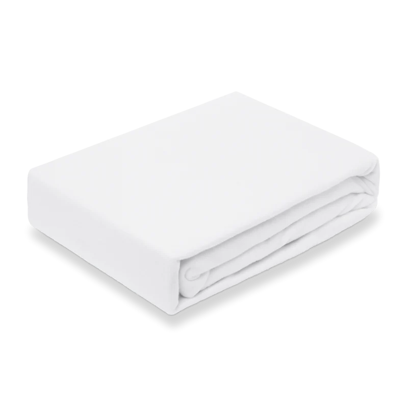 Topper molton str White 90 1-persoons 80-100 x 190-220