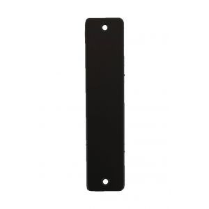 Kortschild / type 180/41 RH / geheel blind / zwart