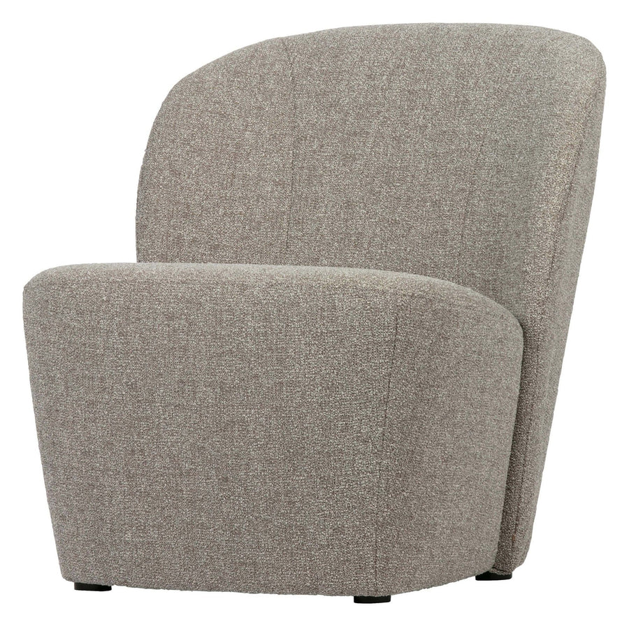 Lofty fauteuil naturel gemeleerd