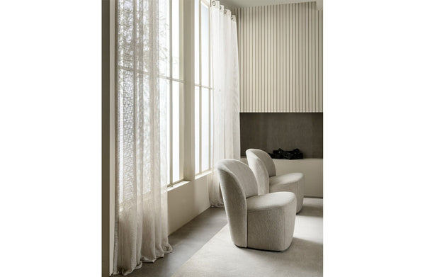 Lofty Fauteuil Boucl? Naturel