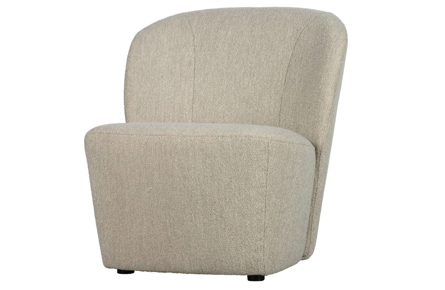 Lofty Fauteuil Boucl? Naturel
