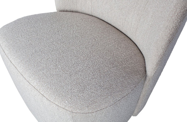 Lofty Fauteuil Boucl? Naturel