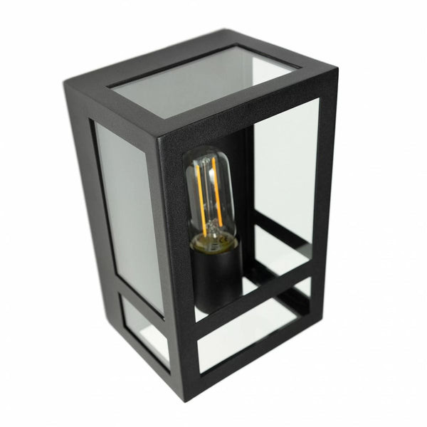 City muurlamp zwart