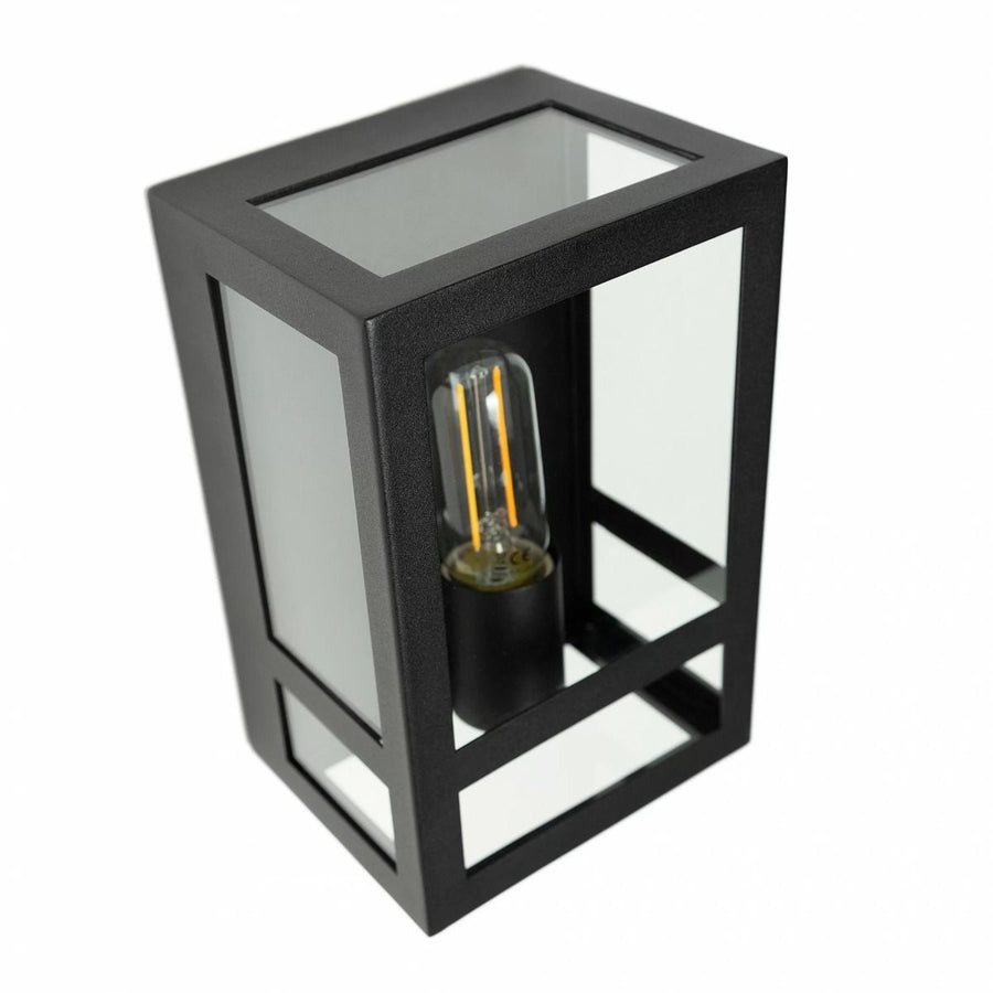 City muurlamp zwart