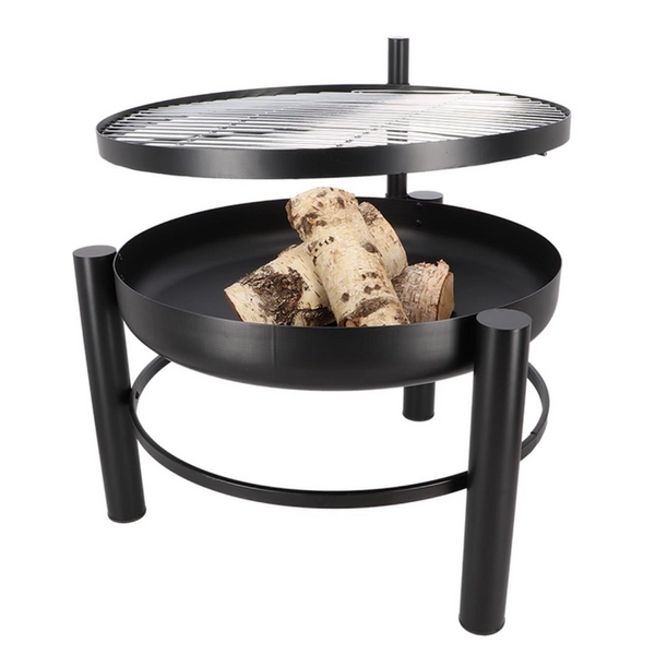 Vuurschaal met BBQ rooster L