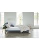 Hoeslaken Jersey Stretch Fitted Sheet White 90x200/220