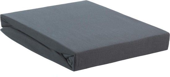 Hoeslaken Jersey Stretch Fitted Sheet Cool Grey 140x200/220