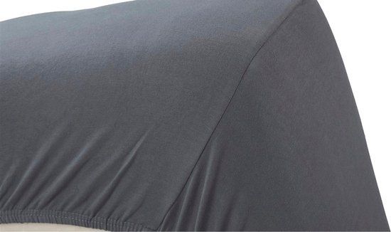 Hoeslaken Jersey Stretch Fitted Sheet Cool Grey 180x200/220
