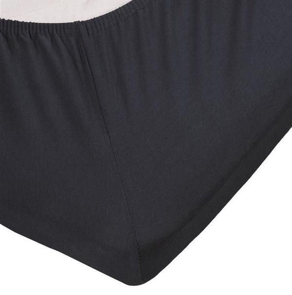 Hoeslaken Jersey Stretch Topper Fitted SheetIndigo 90x200/220