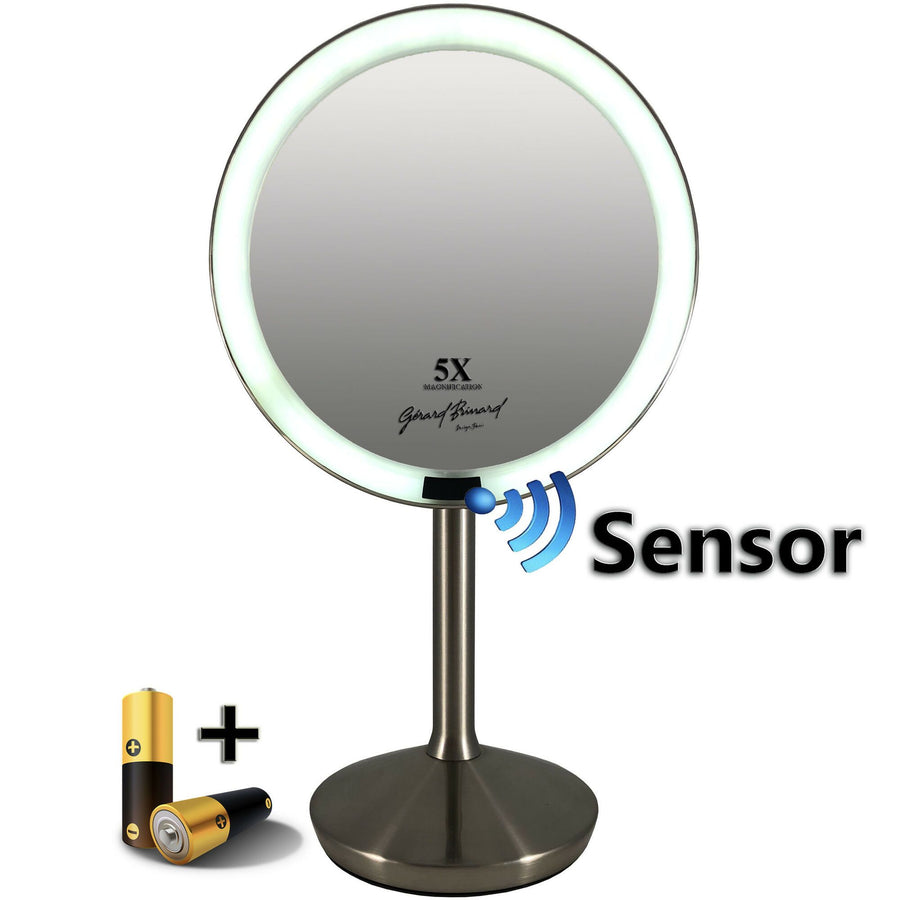 LED spiegel met sensor, 5x/19cm