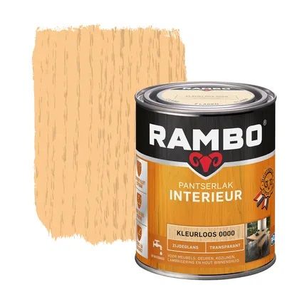 Rambo interieurlak transp. zg 0000 750ml blank