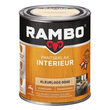 Rambo interieurlak transp. zg 0000 750ml blank