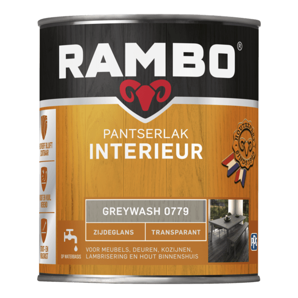 Rambo interieurlak transp. zgl 779 750ml greywash
