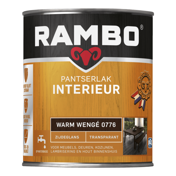 Rambo interieurlak transp. zgl 776 750ml warmwengé