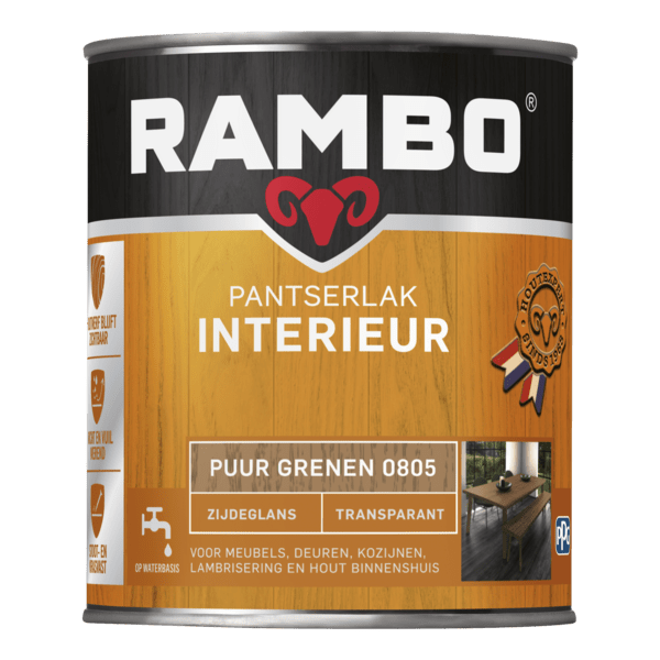 Rambo interieurlak transp. zgl 805 750ml puur grenen