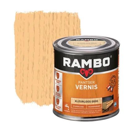 Rambo pantser vernis acryl zgl 250ml