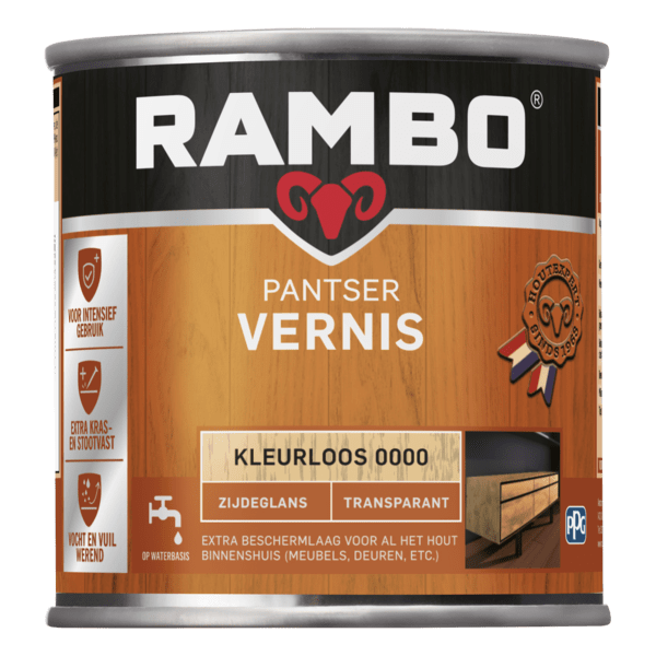 Rambo pantser vernis acryl zgl 250ml