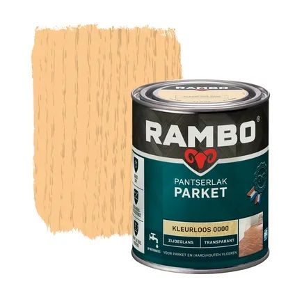 Rambo pantserlak parket acryl zgl 750ml