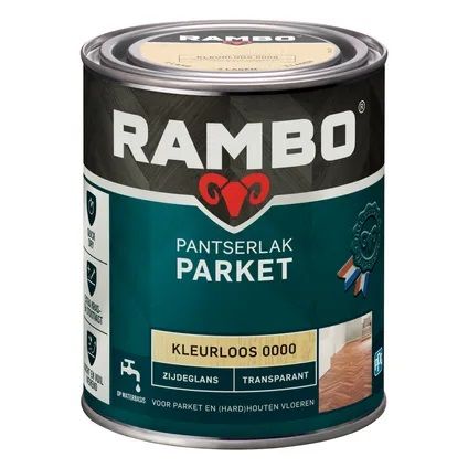 Rambo pantserlak parket acryl zgl 750ml