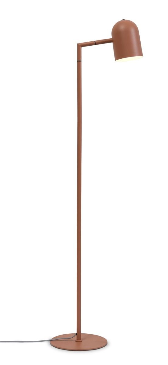 Vloerlamp ijzer kap rond h.17xdia.12cm,