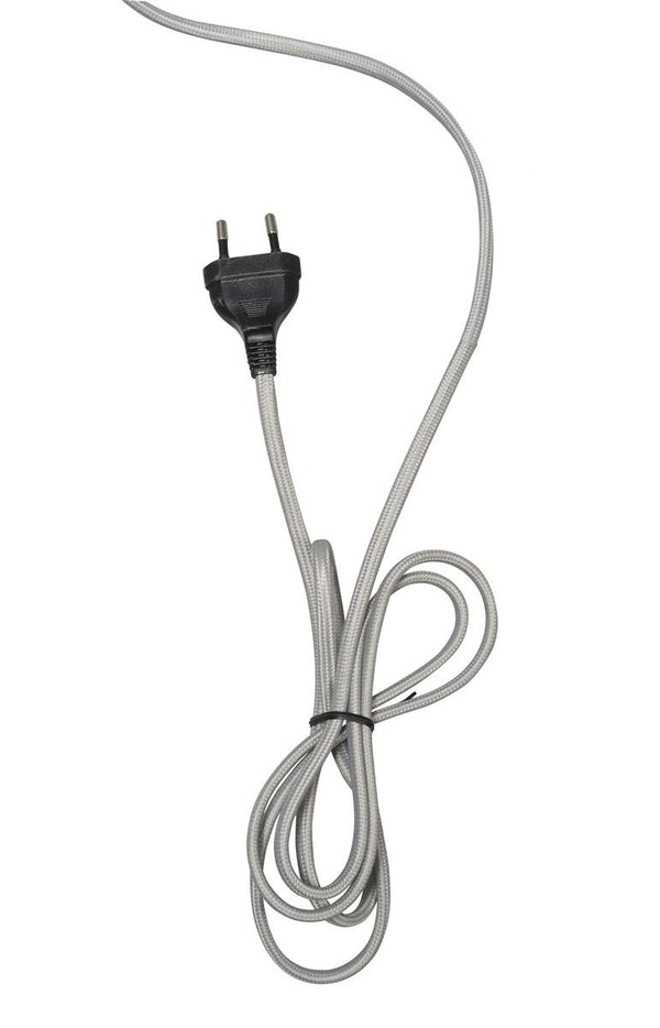 Vloerlamp ijzer kap rond h.17xdia.12cm,