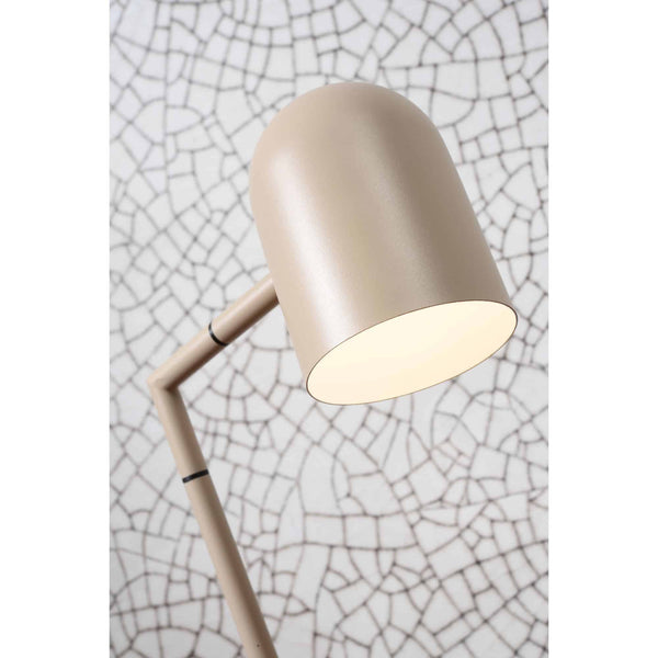 Vloerlamp ijzer kap rond h.17xdia.12cm,