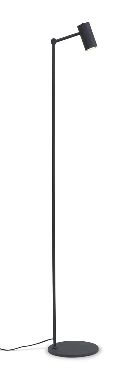 Vloerlamp ijzer LED 5W/tube h.11x5,5cm,