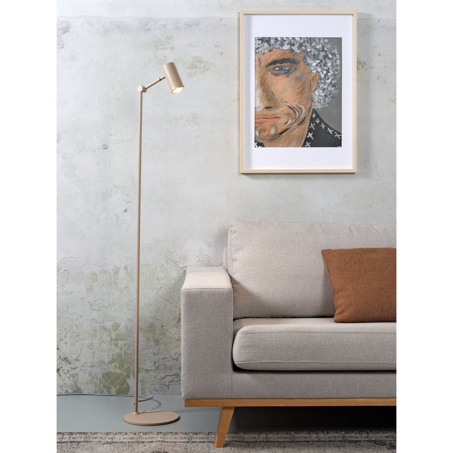 Vloerlamp ijzer LED 5W/tube h.11x5,5cm,