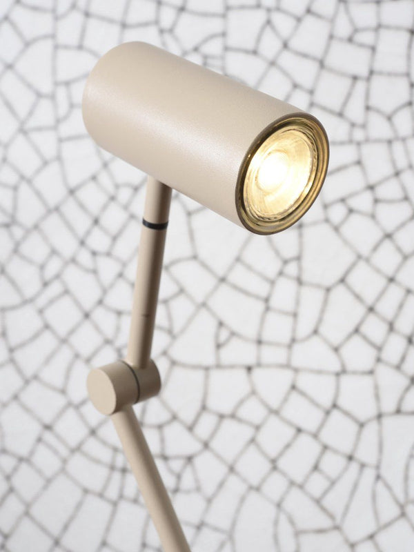 Vloerlamp ijzer LED 5W/tube h.11x5,5cm,