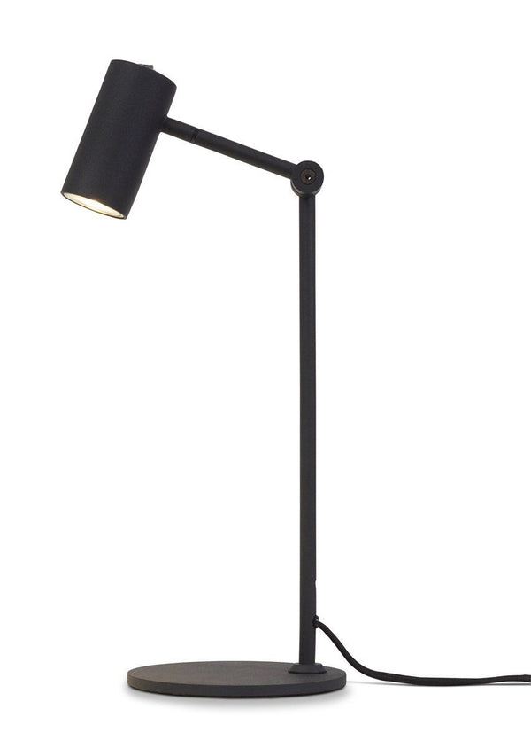 Tafellamp ijzer LED 5W/tube h.11x5,5cm,