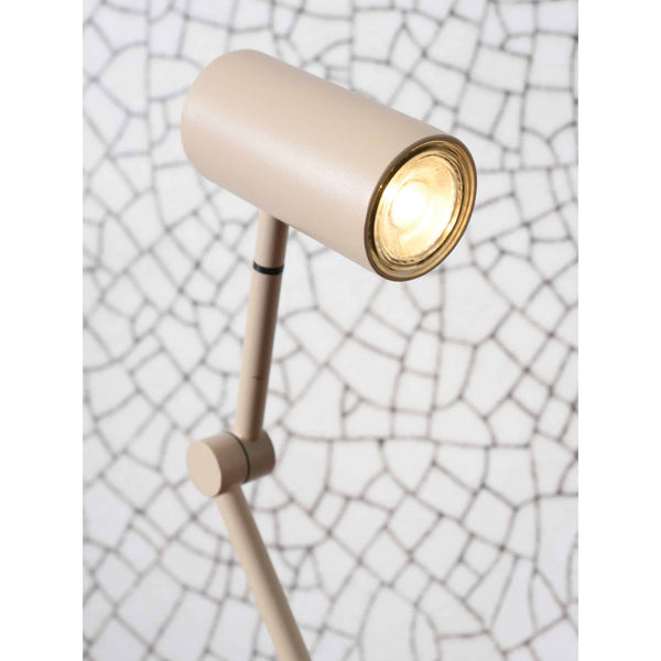 Tafellamp ijzer LED 5W/tube h.11x5,5cm,