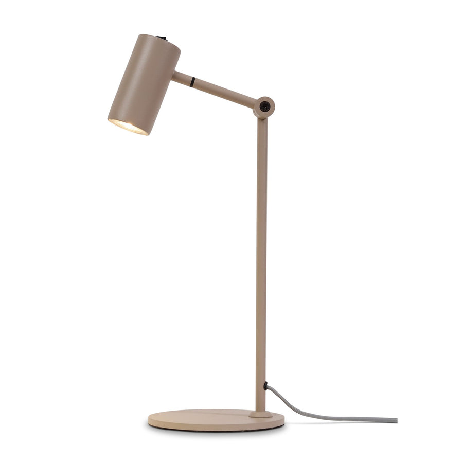 Tafellamp ijzer LED 5W/tube h.11x5,5cm,