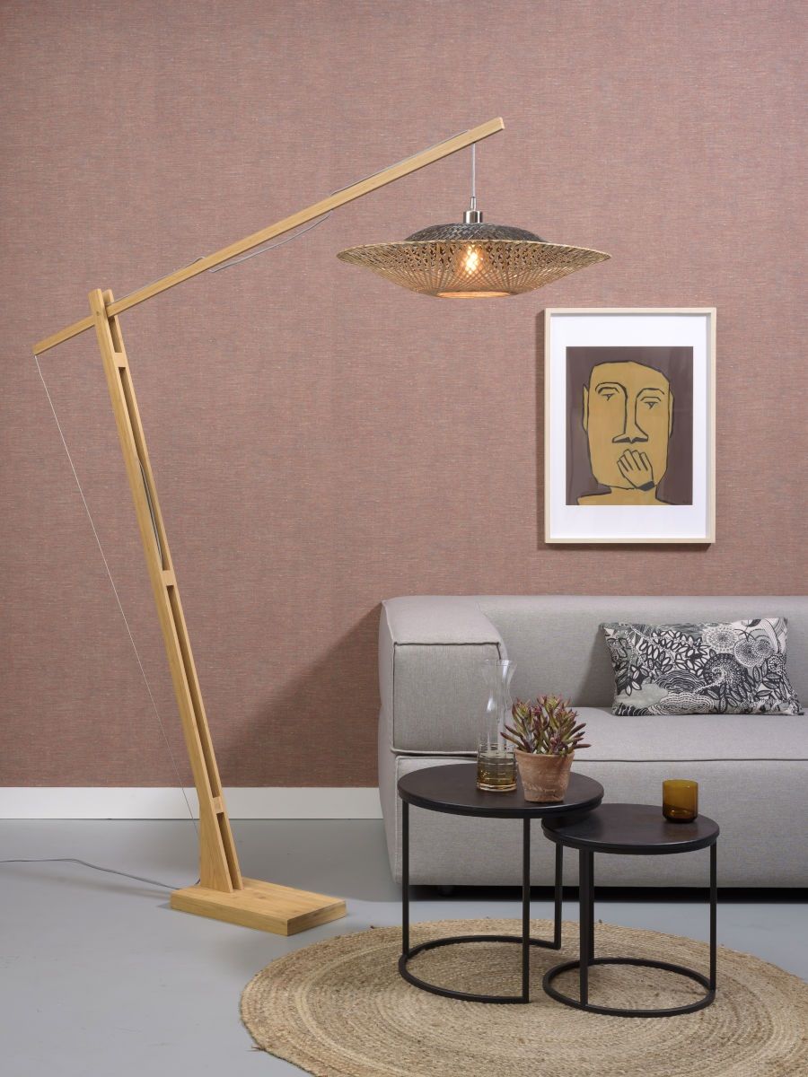 Vloerlamp Kalimantan L nat/horiz. 60cm