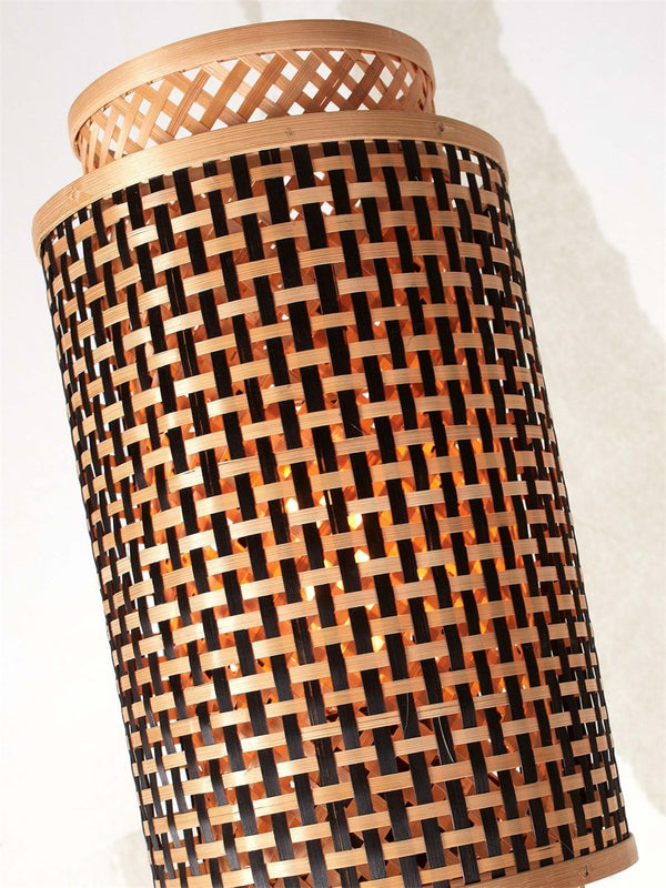 Vloerlamp bhutan s zw18x35 zwnat.