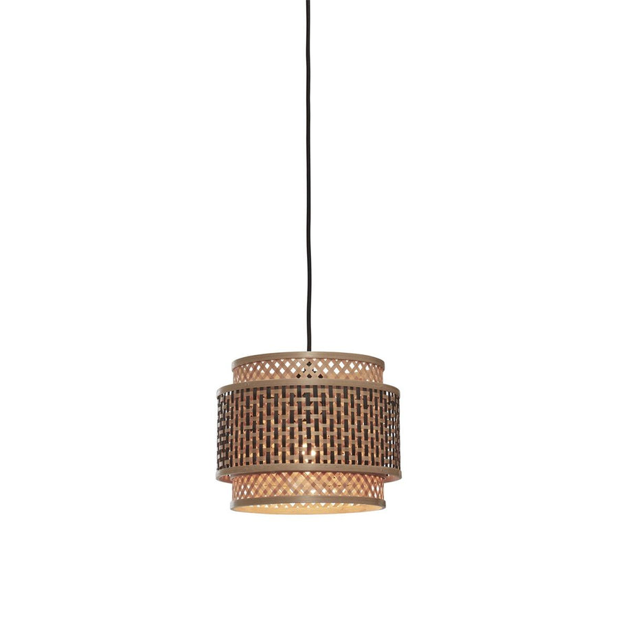 Hanglamp?bhutan rond 25cm?zwnat., s