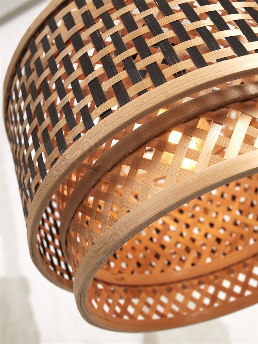 Hanglamp?bhutan rond 25cm?zwnat., s