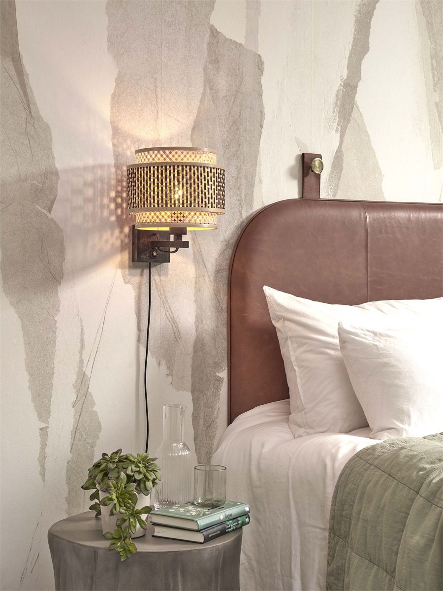 Wandlamp bhutankap 2520 zwnat, zw.