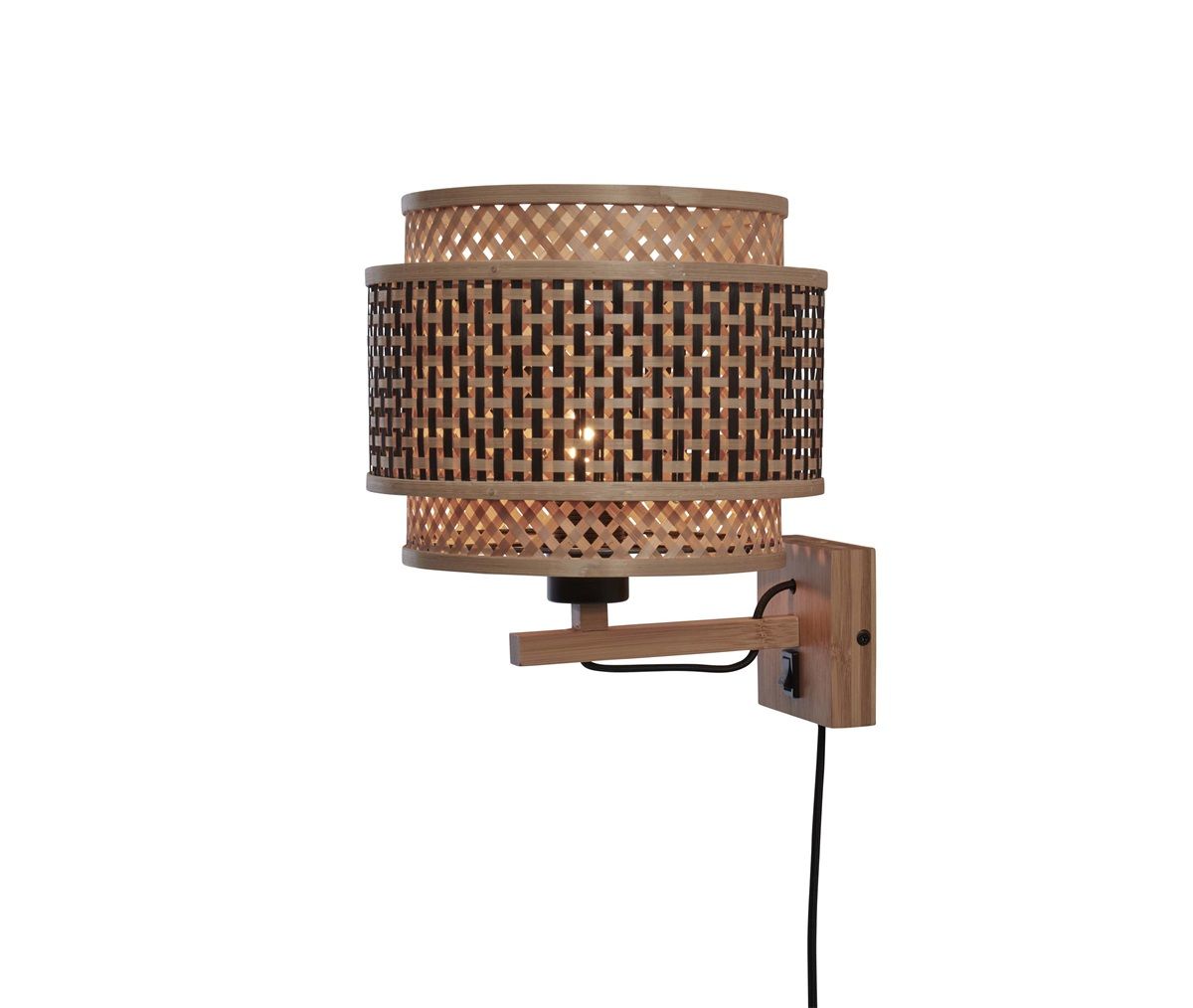 Wandlamp bhutankap 2520 zwnat, nat.